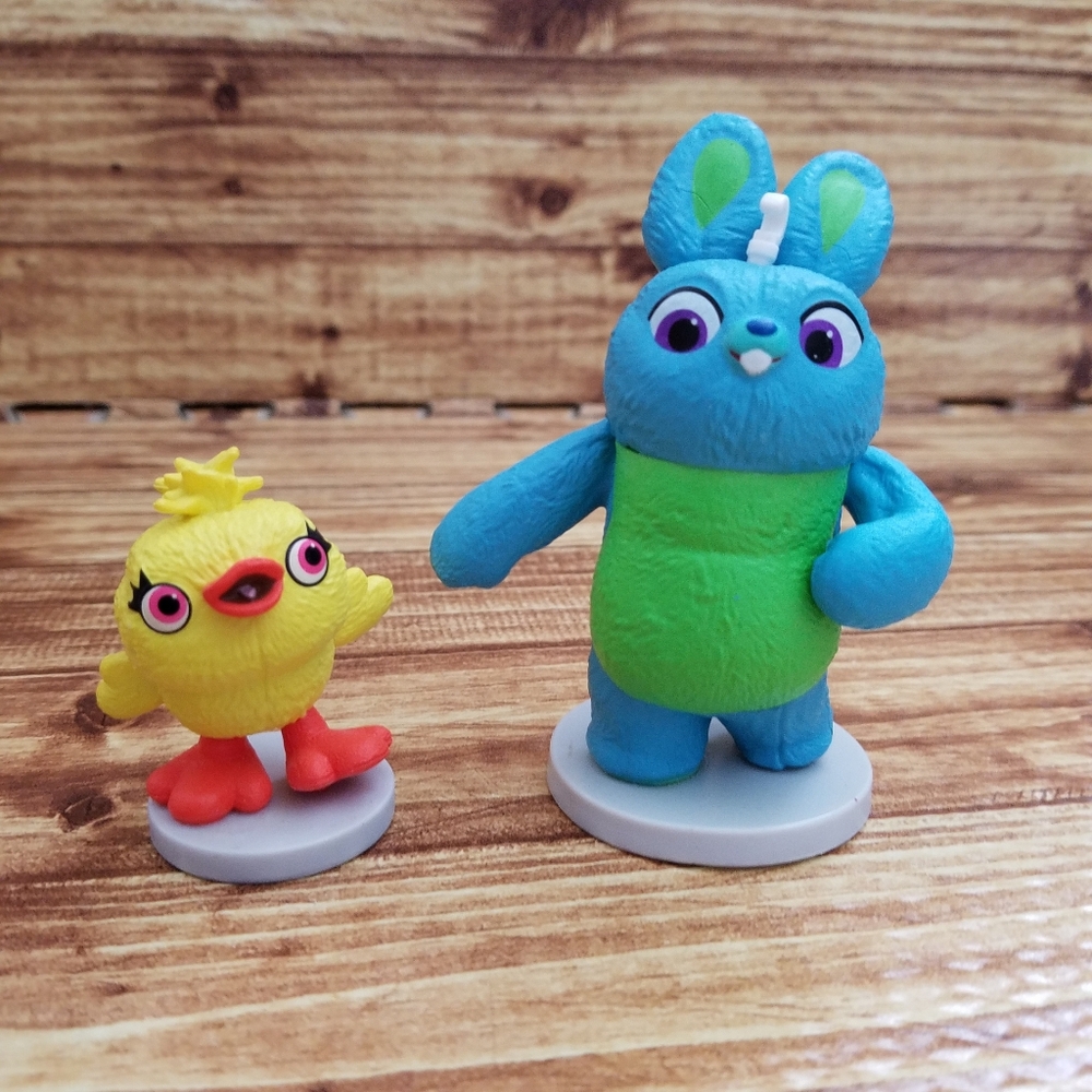 Pixar Disney Toy Story 4 Bunny And Chick Action Figure Set 9 Inch